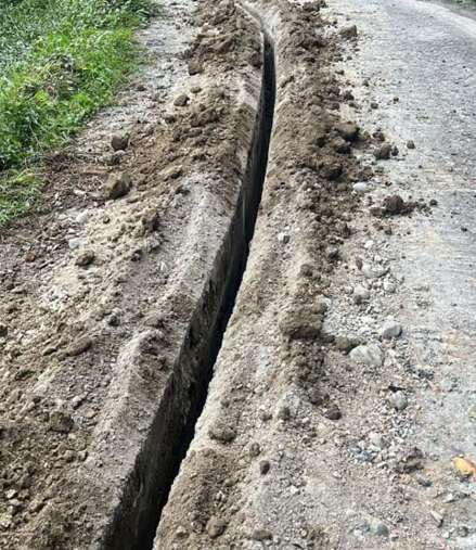 Of İlçesi Saraçlı Mahallesi İçme suyu Şebeke Hattı İnşaatı