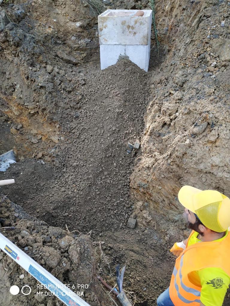 Yomra (Trabzon) Kaşüstü Mahallesi İçmesuyu-Kanalizasyon şebeke inşaatı yapım işi